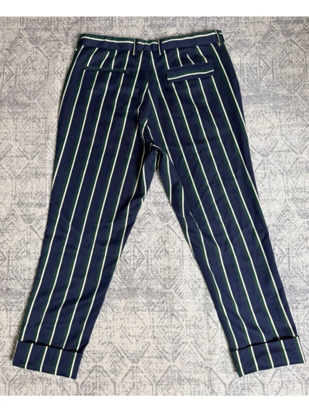 ASOS pinstripe trousers